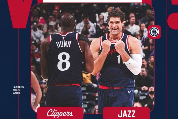 强势延续！快船115-103擒爵士 近19战16胜跻身联盟顶级梯队